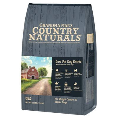 Country Naturals 雞肉糙米低脂高纖全犬種配方 狗乾糧 26lb (CN0092)