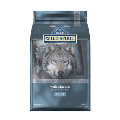 Blue Buffalo - Wild Spirit 成犬雞肉配方 狗乾糧 4.5 lb (800252)