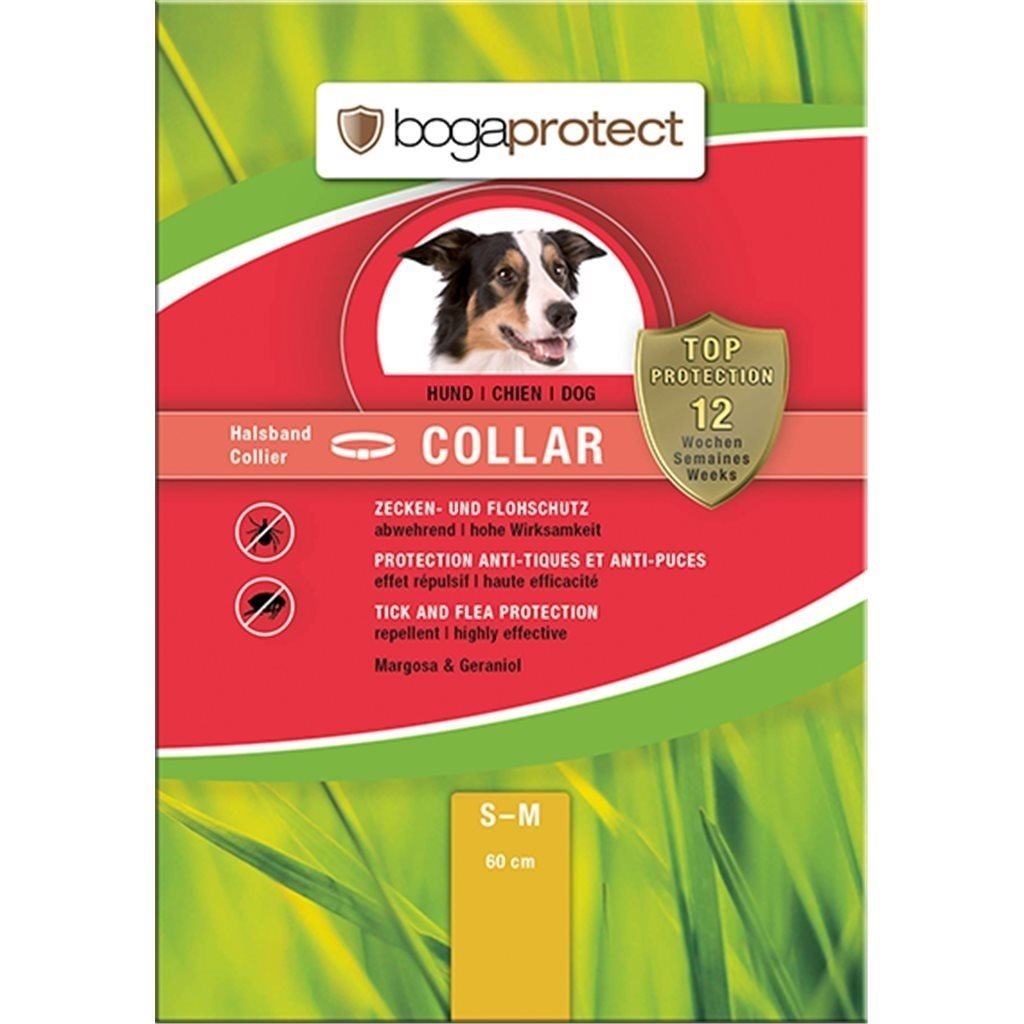   2 盒優惠套裝 - bogaprotect® Anti-Parasit Collar (S-M) 天然驅蚤頸圈 (中小型犬用) 60cm