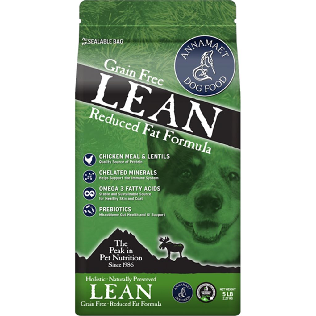 Annamaet Lean Grain Formula (Dog) 頂級無穀物低脂狗糧 5lb - 缺貨中