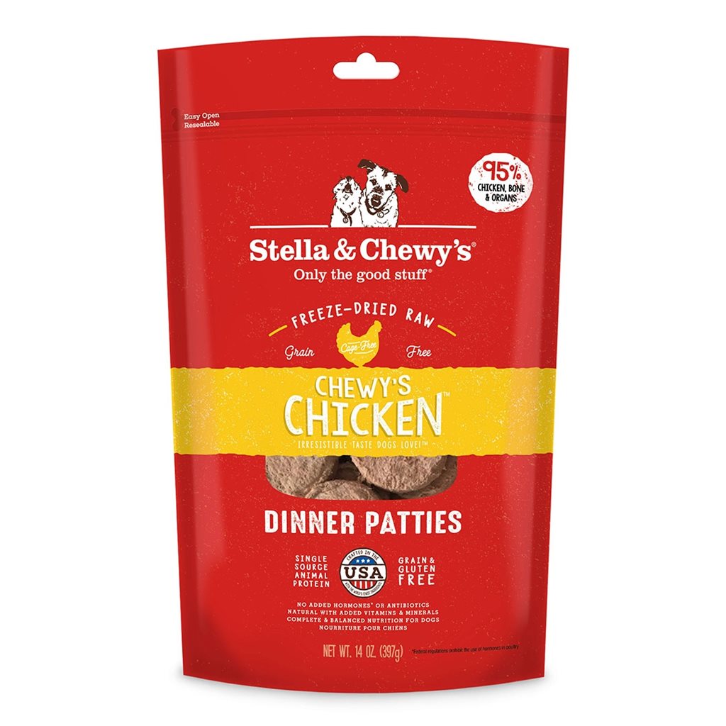 Stella & Chewy's - Freeze Dried Chewy's Chicken Dinner - 雞肉 狗配方 5.5oz 凍乾生肉糧 (SC004)