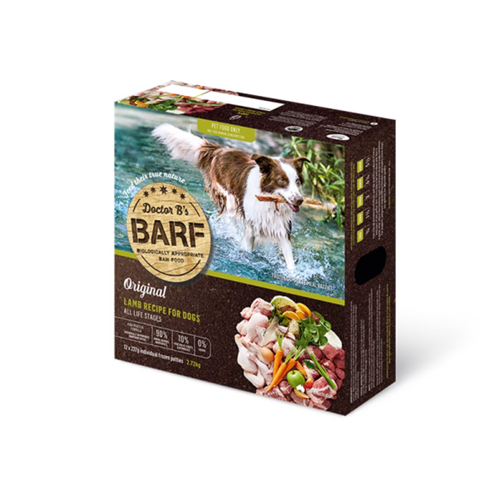 Dr. B (R.A.W. Barf)急凍狗糧 - Lamb 羊肉蔬菜 2.72Kg~ 需預訂