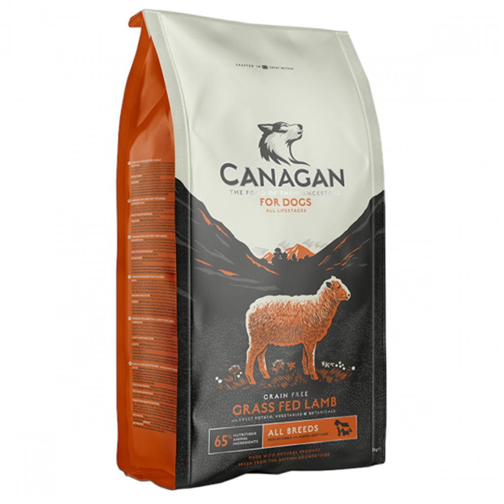 Canagan Grass-Fed Lamb For Dogs 無穀物放牧羊狗乾糧 (全犬糧) 2kg