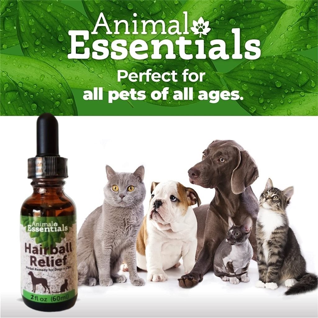 Animal Essentials - Hairball Relief 治療養生草本系列 - 去毛球配方 (貓狗合用) 2oz