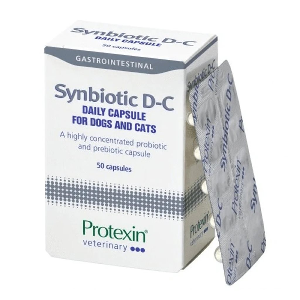 Protexin Synbiotic D-C 益生菌膠囊 50粒 (貓狗合用