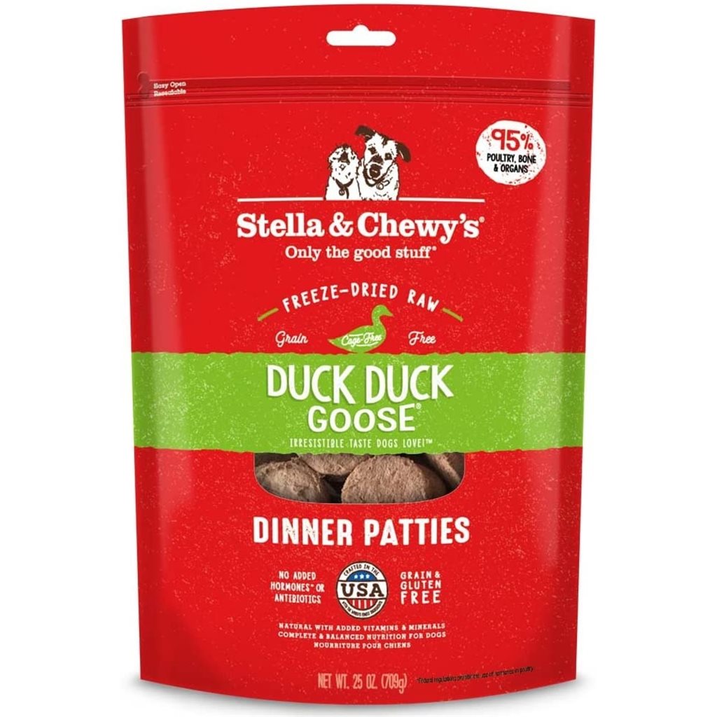 Stella & Chewy's - Freeze Dried Duck Duck Goose Dinner - 鴨鵝肉 狗配方 25oz 凍乾生肉糧 (SC009) 