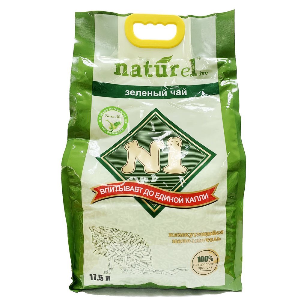 N1 天然玉米豆腐貓砂 (結砂)  (綠茶) 17.5L 