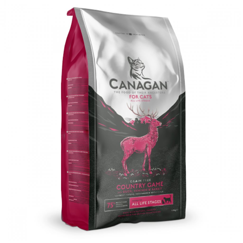 Canagan Country Game For Cats 無穀物田園野味 (全貓乾糧) 4kg