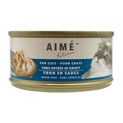 24 罐優惠套裝 - Aime Kitchen Tuna in Gravy 無穀物吞拿魚貓罐頭 85g (TT85)
