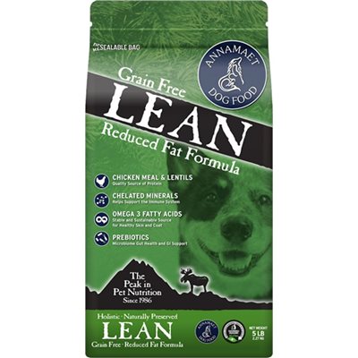 Annamaet Lean Grain Formula (Dog) 頂級無穀物低脂犬隻配方 15lb - 5lb X 3 