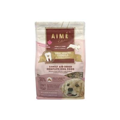 Aime Kitchen - 無穀物豚肉伴羊肉狗風乾糧 1 kg (AKAPD1)