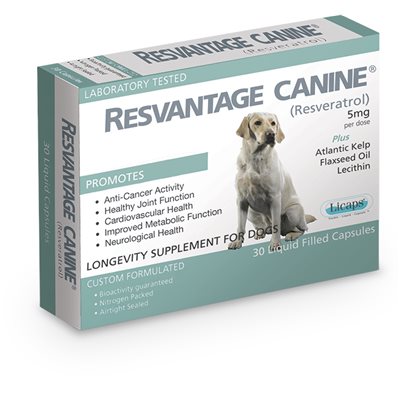 Resvantage® 白藜蘆醇犬用保健品 30粒