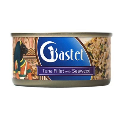 Bastet Tuna Fillet with Seaweed 鮮嫩吞拿魚紫菜 170g 