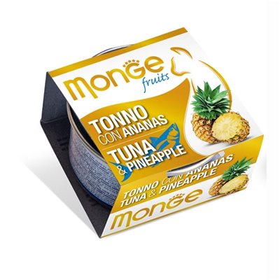 24 罐優惠套裝 - Monge 清新水果系列 - 吞拿魚+菠蘿 80g
