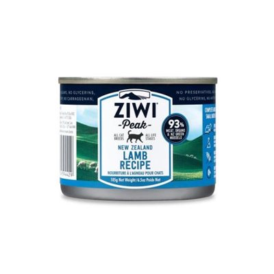 ZiwiPeak - 罐裝料理 (貓用) - 羊肉配方 185g - 12罐優惠(狗會優惠不適用)