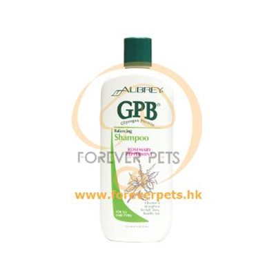 Aubrey Organics -GPB RoseMary & Peppermint Shampoo 糖原蛋白平衡 薄荷迷迭香精華洗髮液 11oz
