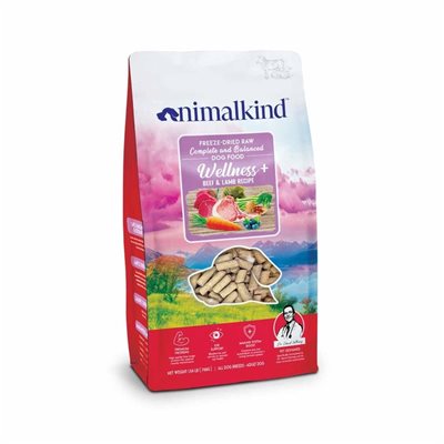 Animalkind - Freeze-Dried Raw Dog Food Wellness+ Beef & Lamb 牛肉和羊肉配方 狗鮮肉凍乾生肉糧 100g