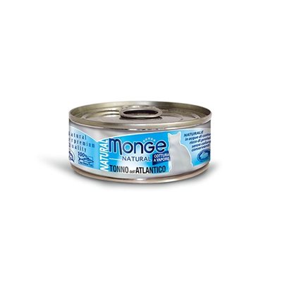 24 罐優惠套裝 - Monge 野生海魚系列 - 大西洋吞拿魚 (藍) 80g