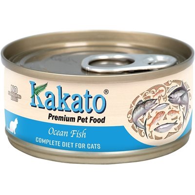 6 罐優惠套裝 - Kakato 卡格 貓主食罐系列 - 海魚 70g (765)
